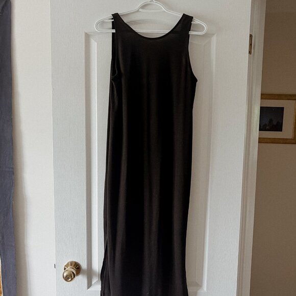 Black Midi-Length H&M Dress with Keyhole back | M | Worn Once - Picture 2 of 2